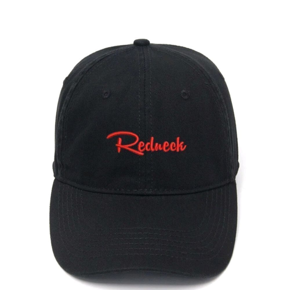 Red Neck Classic: Hat with 'Red Neck' Embroidery for Bold Statement-Making Style